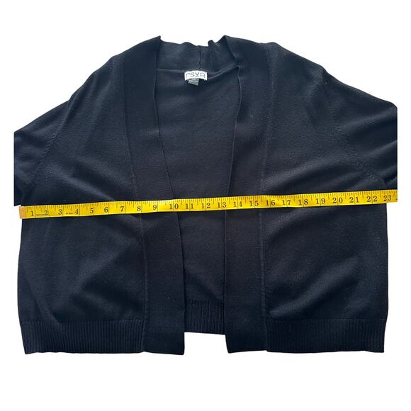 RSVP -Black Open Cardigan- XL - Picture 8 of 9
